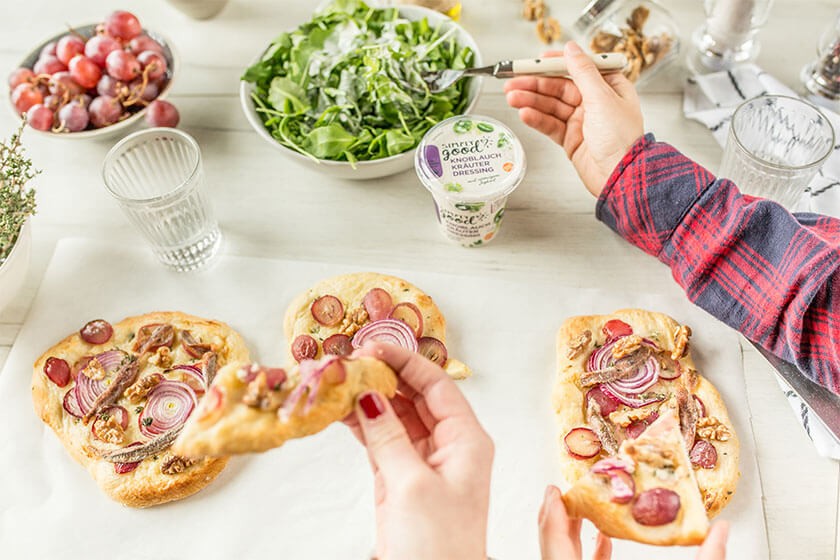 Thymianpizza Bild 1 Großansicht