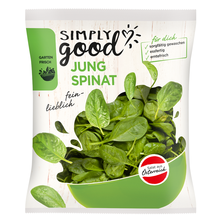 Jungspinat