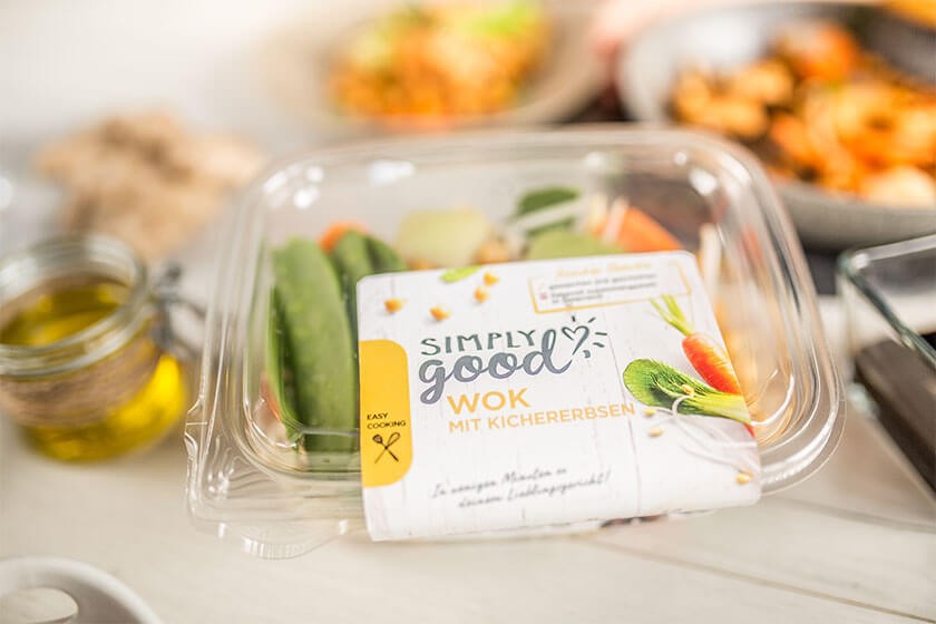 Wok mit Kichererbsen Bild 1 Großansicht