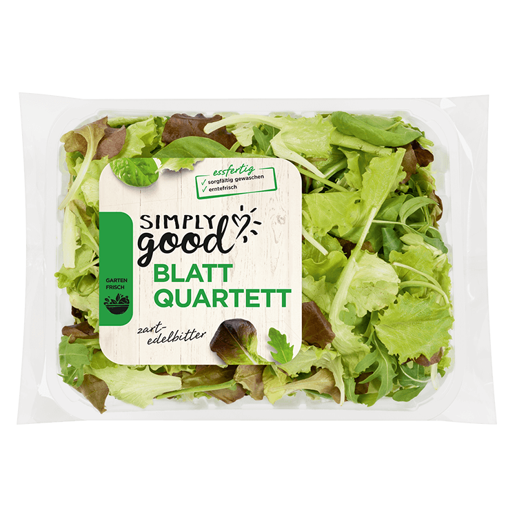 Blattquartett Salat | Simply Good