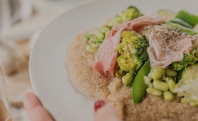 Grünes Gemüse von Simply Good mit Craftbeer und Amaranth