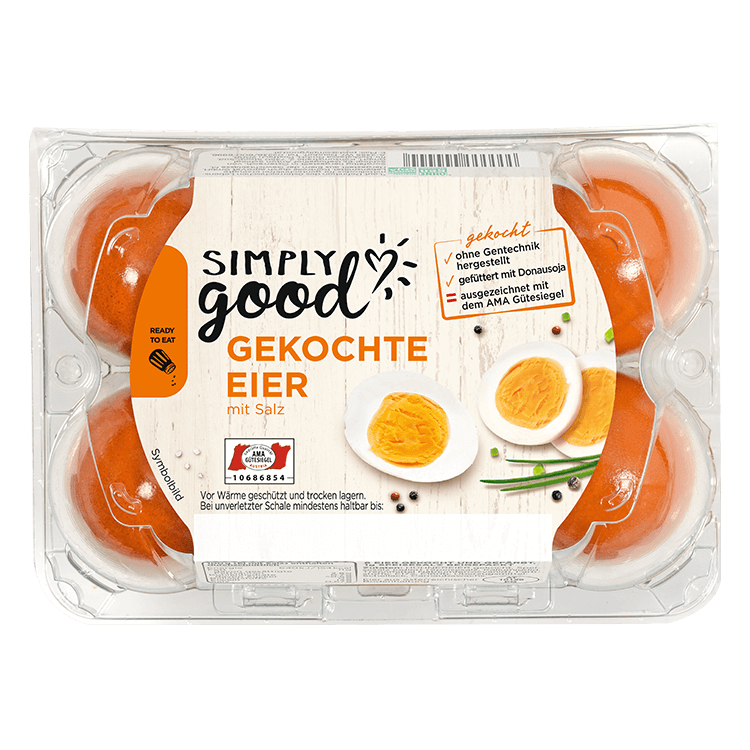 Simply Good Gekochte Eier