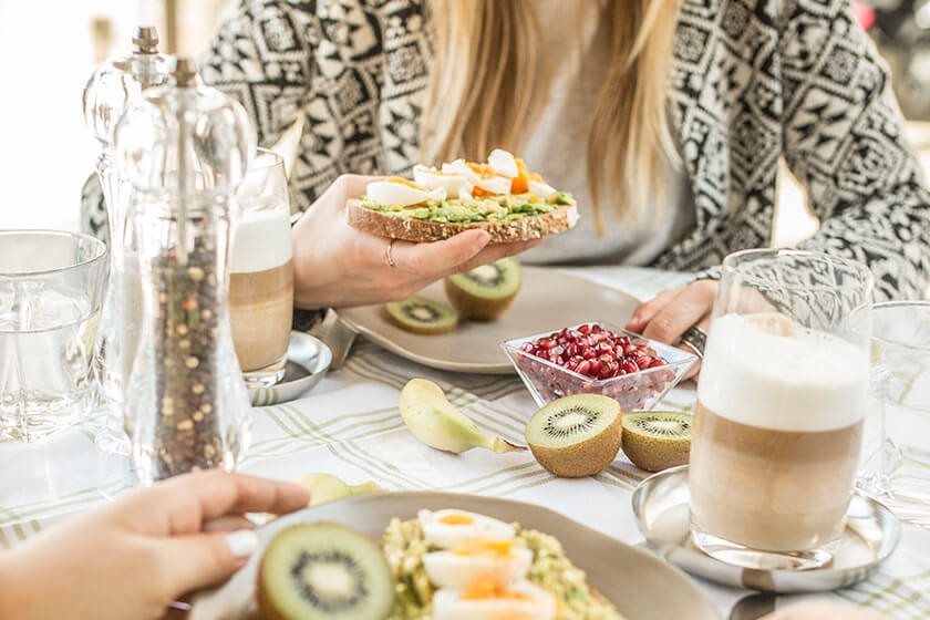 Frühlingshaftes Frühstück Bild 2 Großansicht