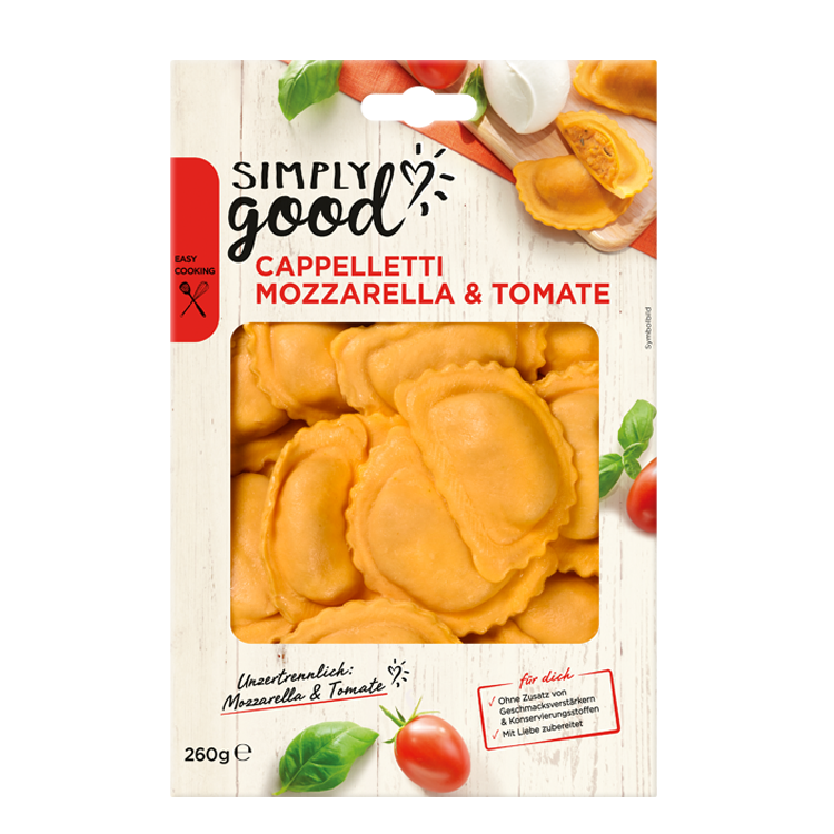 Cappelletti Mozzarella & Tomate | Simply Good