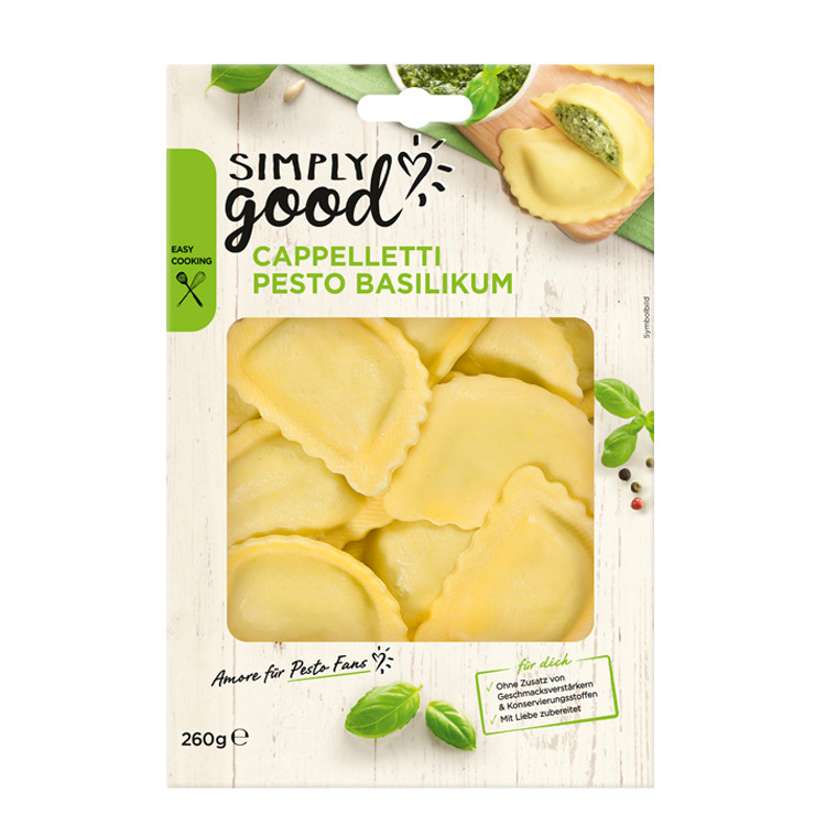 Cappelletti Pesto Basilikum