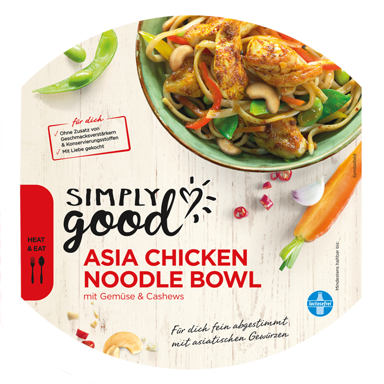 Asia Chicken Noodle Bowl | Simply Good
