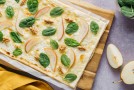 Rezept Flammkuchen mit Birnen-Walnuss-Topping