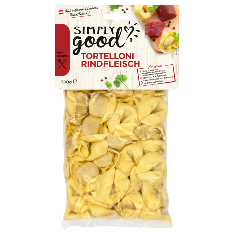 Tortelloni Rindfleisch