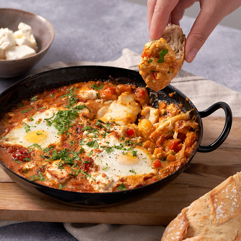 Kürbis-Shakshuka