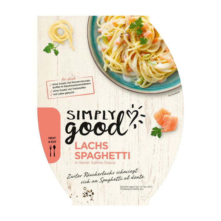 Simply Good Lachs Spaghetti